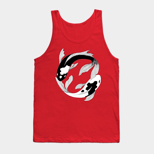 Yin Yang Fish Tank Top by ncprocter